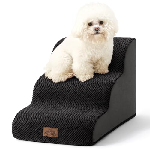 Dog Stair for Small Dog 15.7" H (Black / Standard:15.7"x22.4"x15.7")