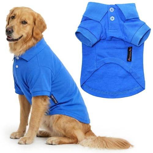 Dog Polo Shirt (4XL / Blue Polo)