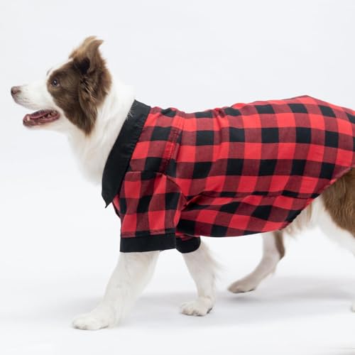 Christmas Dog Shirt (X-Large / Red)