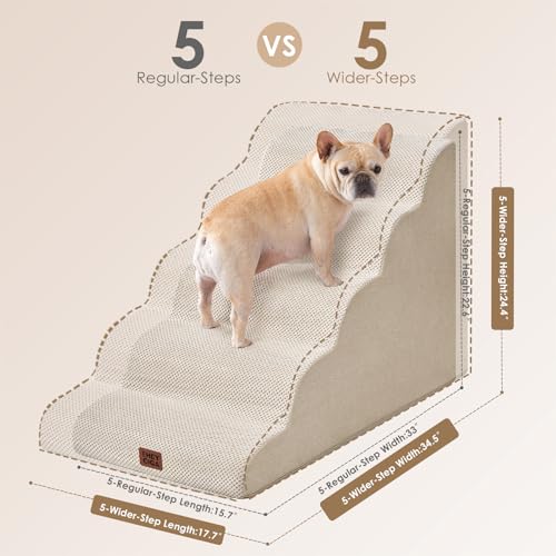 Curved Dog Stairs Ramp