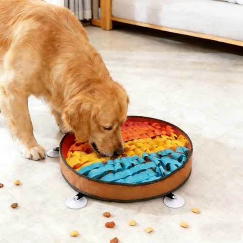 Snuffle Mat for Dogs Large Breed (Rainbow)