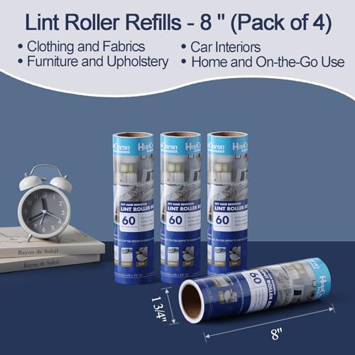 Lint Roller Refills 8" (8" / 240 Sheets)