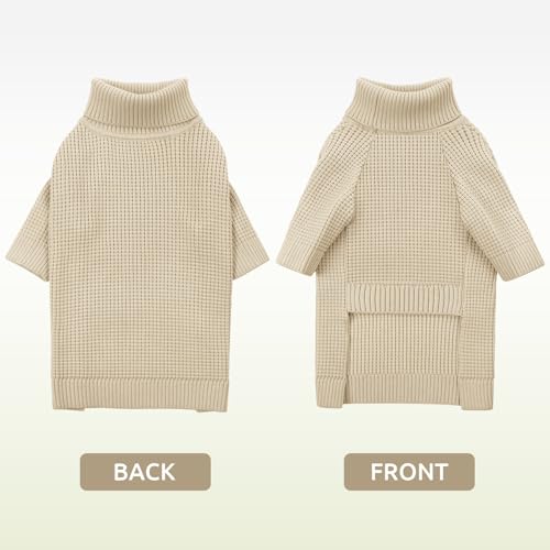 Soft Large Dog Sweater (Apricot / XXX-Large)