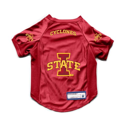 NCAA Iowa State Cyclones Stretch Pet Jersey (Iowa State Cyclones / X-Small)