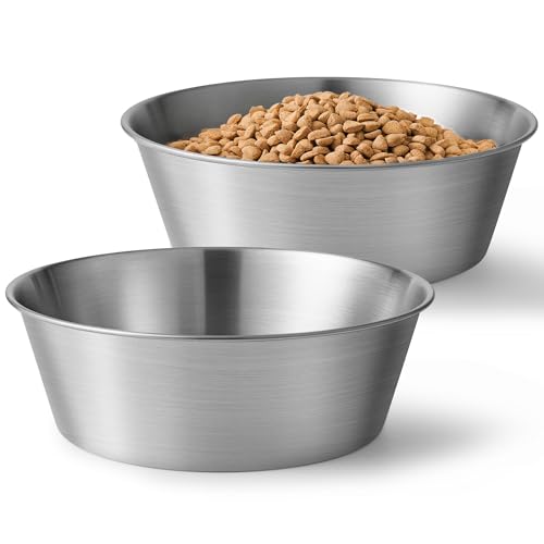 Heavy Duty Stainless Steel Dog Bowl (6 Cups / Basic Bowl)