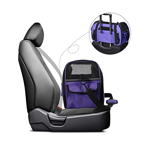 Soft Sided Airline (17.0"L x 9.0"W x 11.5"H / Purple)