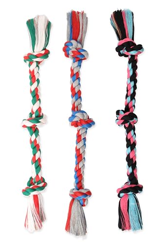 Mammoth Flossy Chews Rope Tug (Medium 20" / 3 Knot)