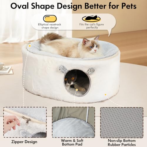 Enclosed Cat House for Indoor Cats