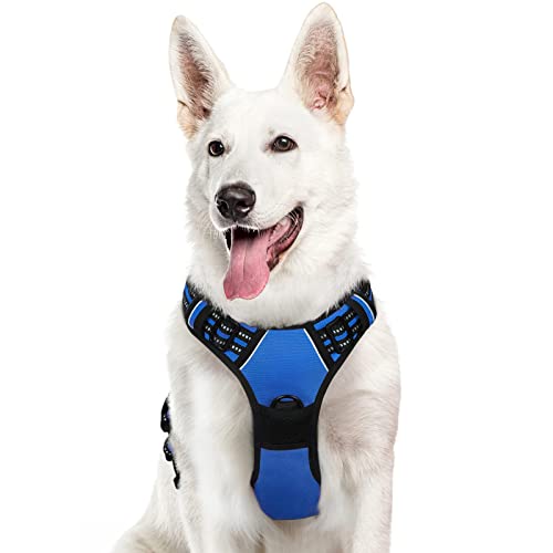 Dog Harness for Large Dogs (X-large / Blue)