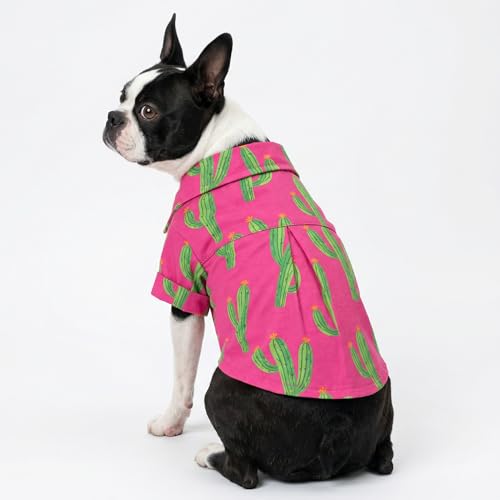 Cactus Hawaiian Dog Shirt (Medium / Cactus)