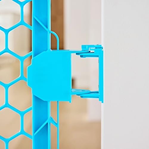 Safety 192 Inch Super Wide Baby Gate and Play Yard (Red, White and Blue)