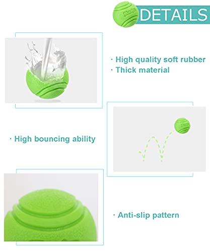 4 Pcs Rubber Balls (Four colors / 7cm (ball only))