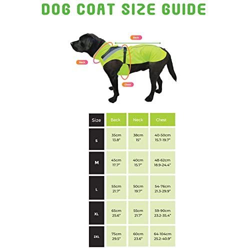 Waterproof Dog Rain Coat (Yellow / X-Large)