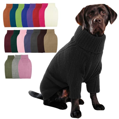 XXXL Dog Sweater (Black / XXX-Large)
