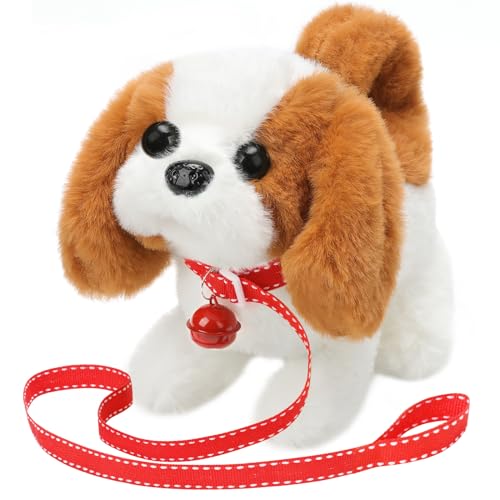 Plush Saint Bernard Toy Puppy Electronic Interactive Dog (Saint Bernard Dog)