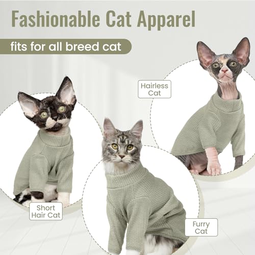 Hairless Cat Shirt (X-Small / Green)
