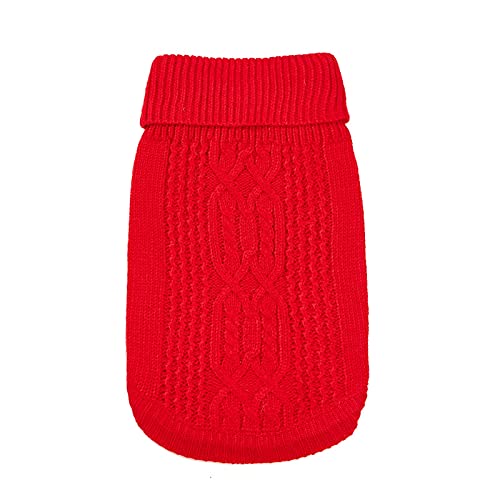 Cat Sweater Stretchy (Red / X-Small)