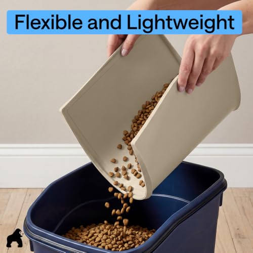 Waterproof Dog Food Mat (Beige / 23" x 15")