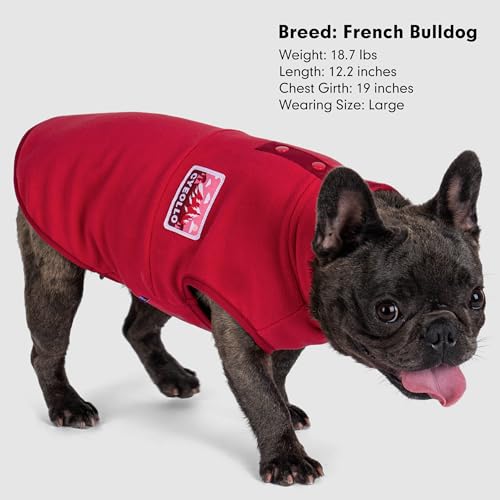 Fleece Dog Sweater (X-Large / Red)