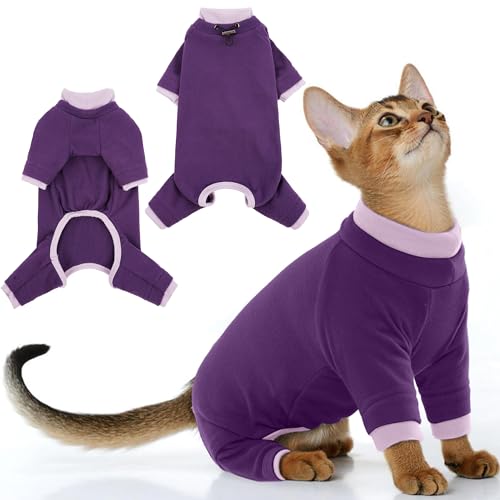 Cat Hair Sticky Shirt (Large / Purple)
