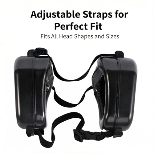 Dog Headphones for Noise Protection (Black)