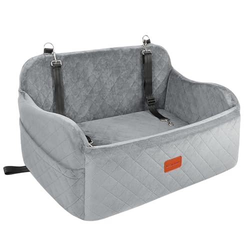 Dog Car Seat for Medium Sized Dog (Grey / Large)