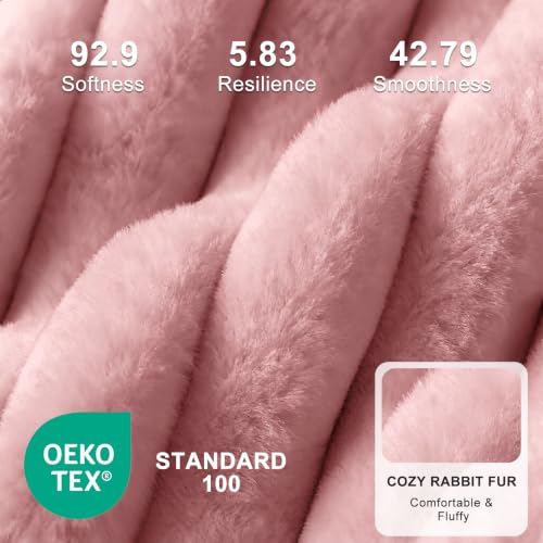 Medium Dog Beds for Medium Dogs Washable (Pink / M Plus (30"x24"x8"))
