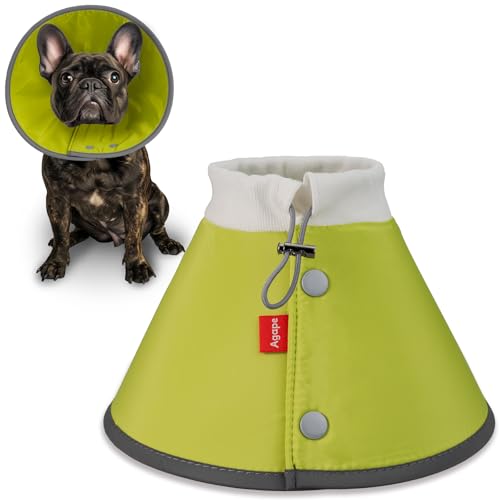 Soft Dog Cone for Small Dogs & Cats (Green (Small Dogs Cone) / 5 (Neck:10"-13"))