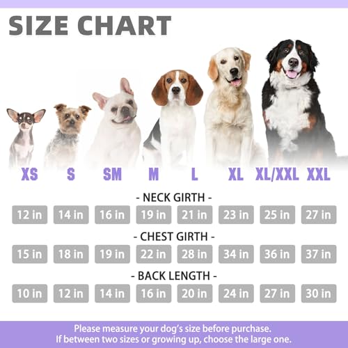 Dog Hoodie for Large Medium Small Dogs (Lavender / Small/Medium)