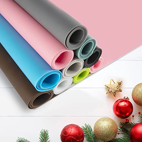 Food Grade Silicone Mats for Kitchen Counter (01-black / 23.6"L x 15.7"W)