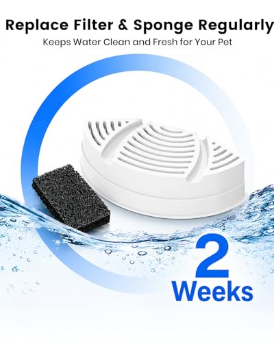 Official Replacement Filters for Pet Water Fountain