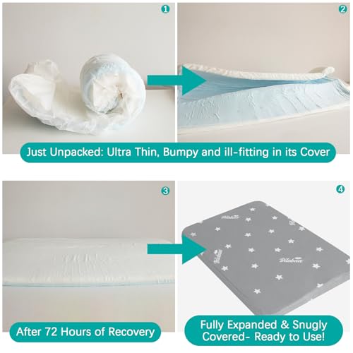 Waterproof Dog Bed for Large (Grey / 38" X 26" X 1.5")
