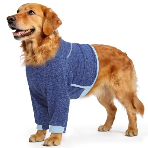 Dog Shirts Shoulder Surgery Dog Surgical Recovery Suit (5XL / Blue)