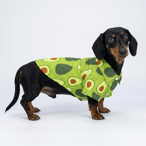 Avocado Hawaiian Dog Shirt (Medium / Avocado)