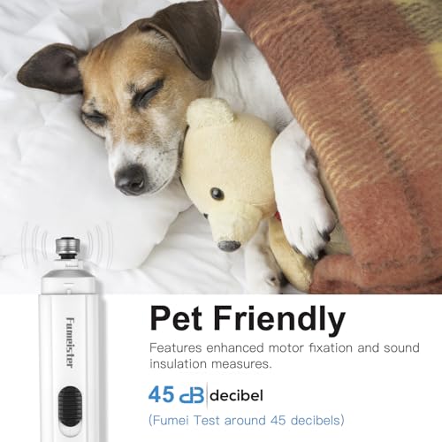 Pet Nail Grinder for Dogs (White)