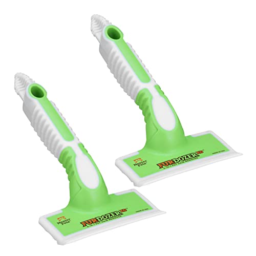 FurDozer Pet Hair Remover & Auto Detailing Tools (Green / (2 Pack) - X6)