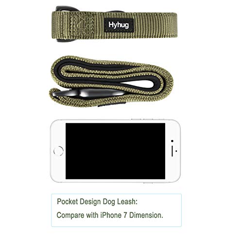 Short Dog Leash 18" (Military Green / 18 Inches)