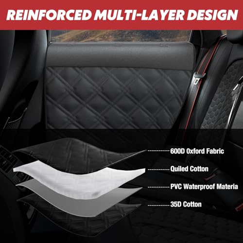Dog Car Door Protector (Standard [Fit for Sedan/Family Car/Small SUV])