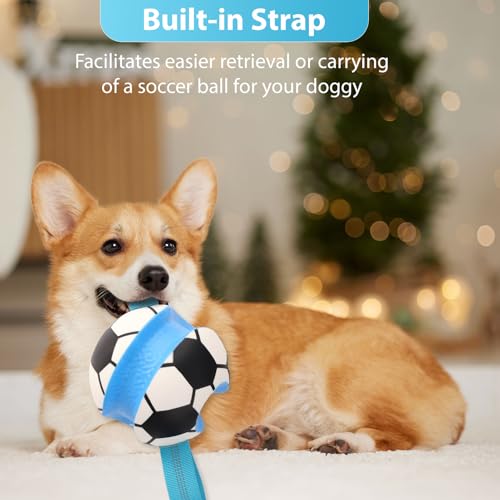 Dog Toys Balls (Blue White)