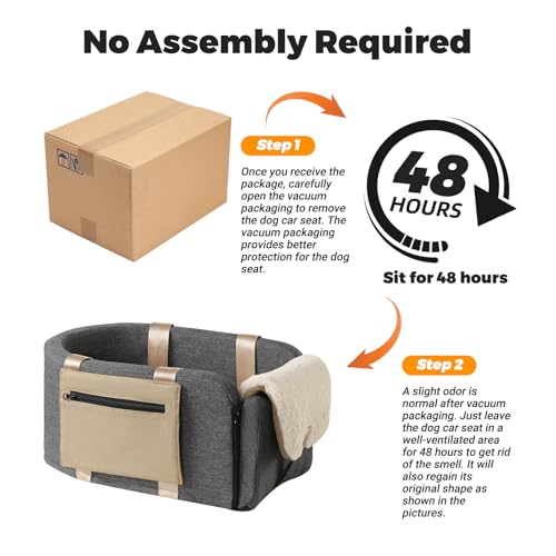 Center Console Dog Car Seat