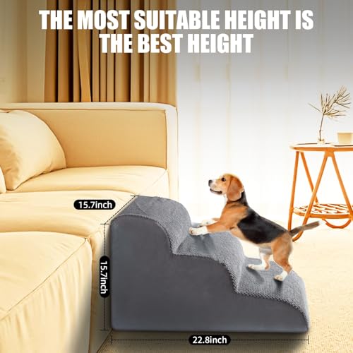 3 Step Dog Stairs for Small Dogs