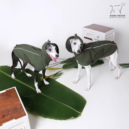 Waterproof Dog Raincoat (08(chest26-30'',back22.5-25.5))