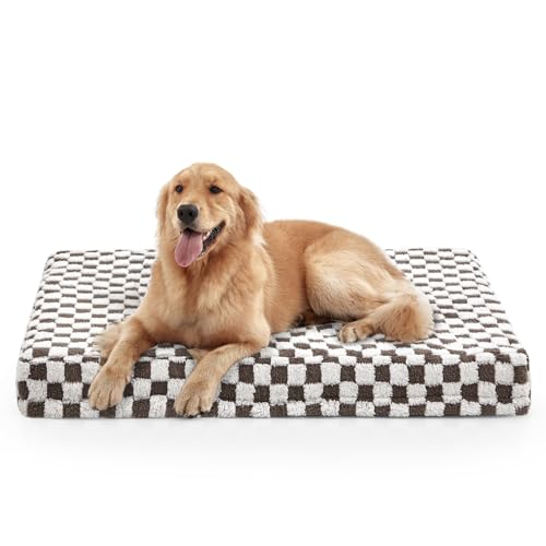 Orthopedic Dog Bed for Large Dogs (XL (47x29) / Coffee)