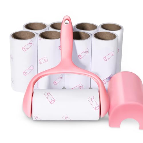 Lint Roller 9 Refills 540 Sheets (1handle+9refills)