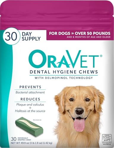 Dental Chews for Dogs (30 Count (Pack of 1))