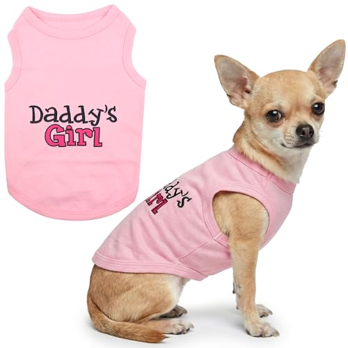 Dog Shirt 100% Cotton Shirts for Small Dogs (Small (5-8lbs))