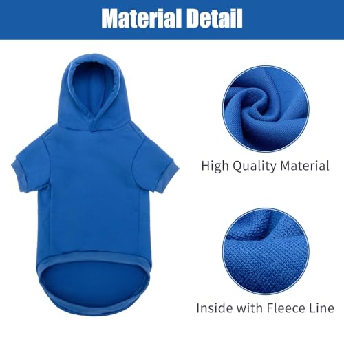 Security Dog Hoodie (#1 Royal Blue(Security) / Large (All Breed Sizes))