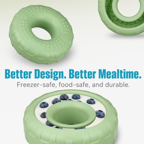 Dog Enrichment Lick Bowl (Small / Green)