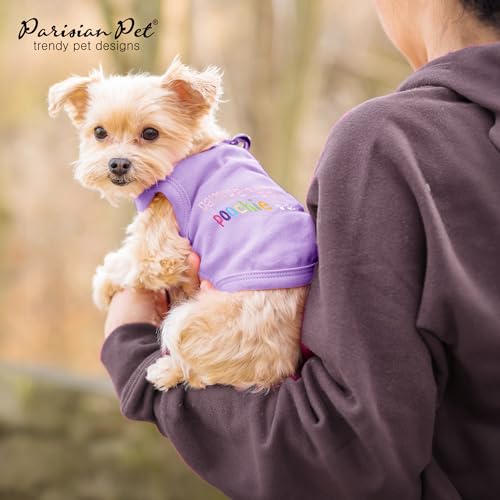Dog Shirt 100% Cotton Shirts for Large Dogs (Extra Large / Pampered Poochie)