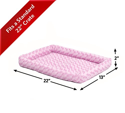 QuietTime Fashion XS Dog Bed (Pink / 22 Inch)